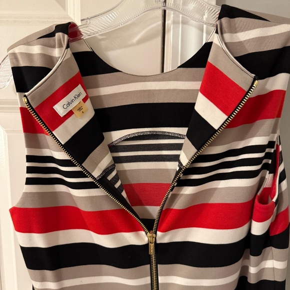 Calvin Klein Dresses & Skirts - Calvin Klein Striped Midi Dress